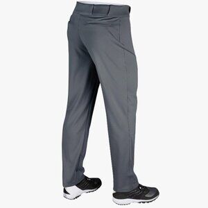 CHAMPRO Men's Standard Adult Triple Crown Open Bottom Pant, Graphite